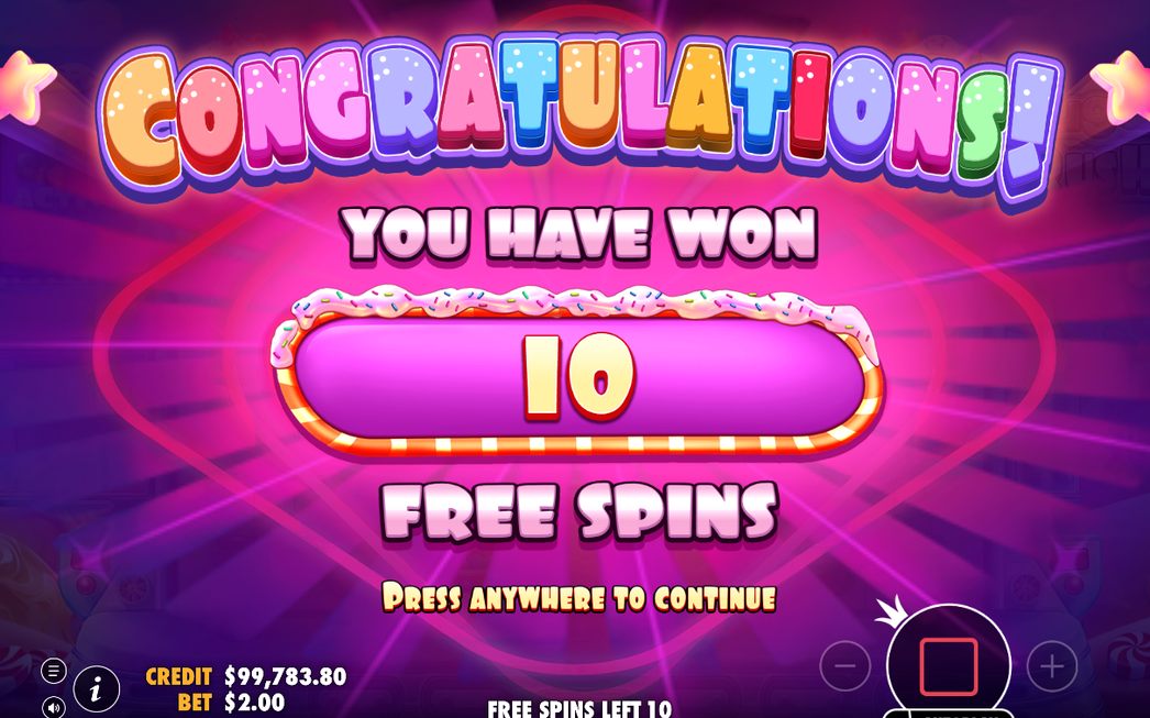 Free Spins round with Multiplier Spots carried between spins