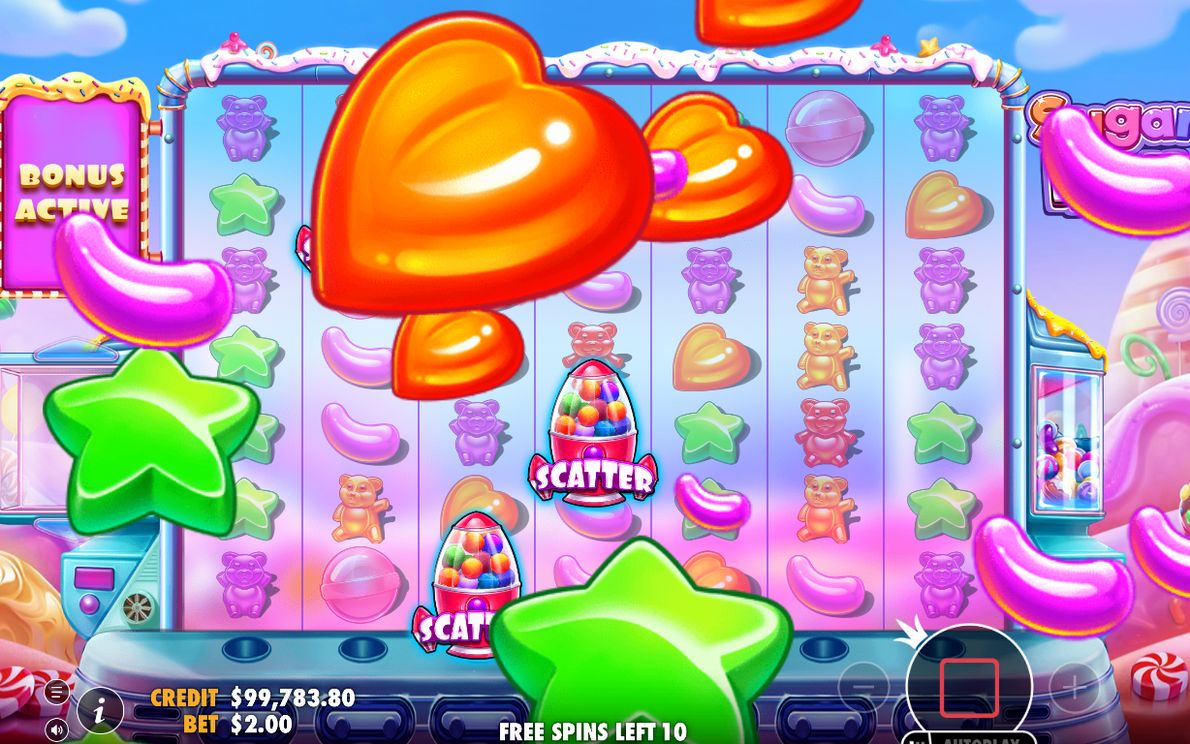 Free Spins round running on the special reels