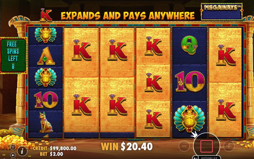 Later spin in a Free Spins round